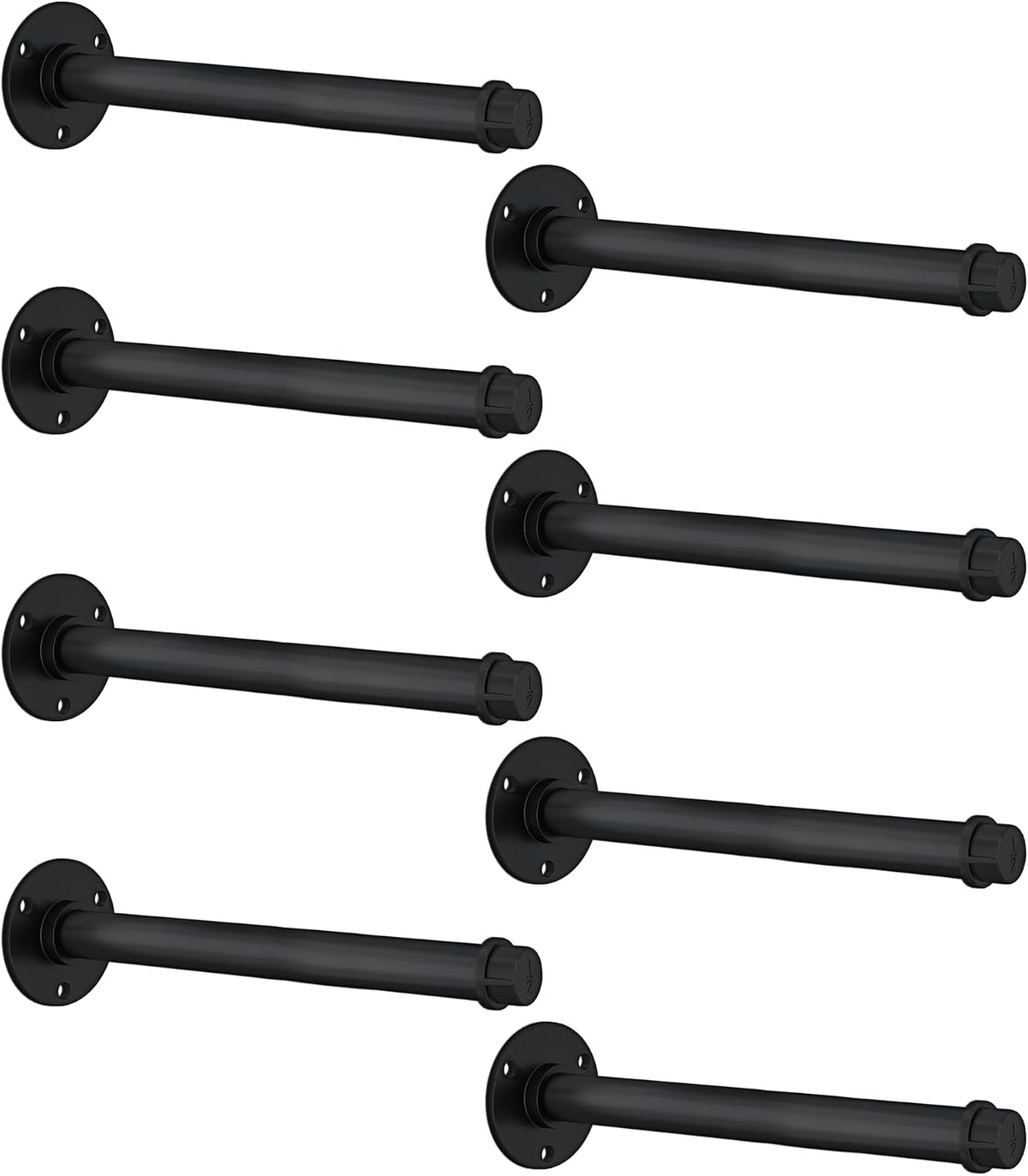 industrial pipe shelf brackets for 10 inches board, main product view
