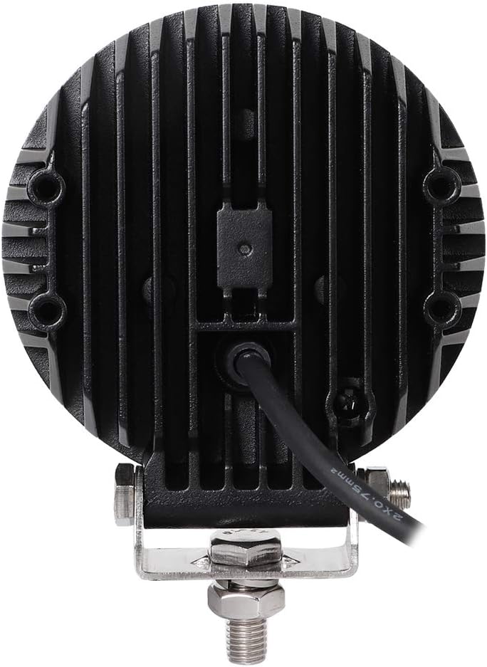 exzeit waterproof led pods, 150 fog lights, 72w showing dimensions