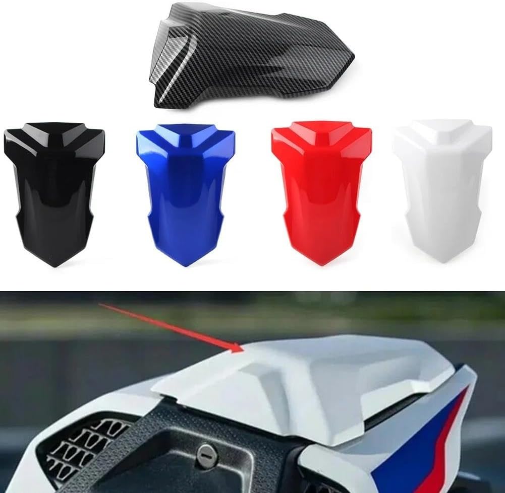 Motorbike Cowls Rear Seat Cover for BMW for S1000RR for S1000 for S 1000 RR 2019-2022 Rear Pillion Passenger Cowl Solo Motorcycle Fairing Fairing Tail Cover(Black)