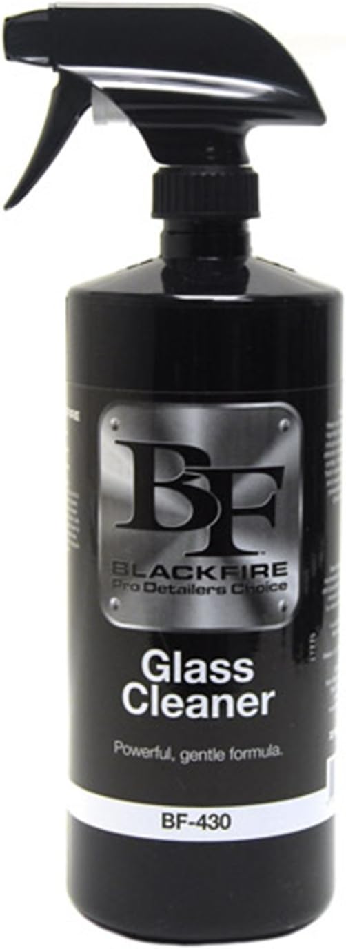Blackfire Pro Detailers Choice Glass Cleaner | Streak-Free & Ammonia-Free by BlackfireProDetailersChoice