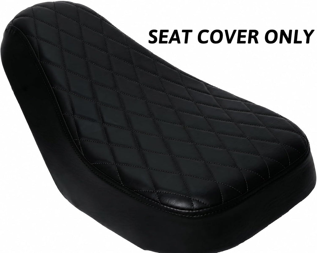JMCHstore Black Diamond Stitch Retro Mini Bike Seat Cover for Coleman B200R B200C B200V RB200 Realtree RT200 MEGA Moto B212 MAX Cushion Replacement Parts