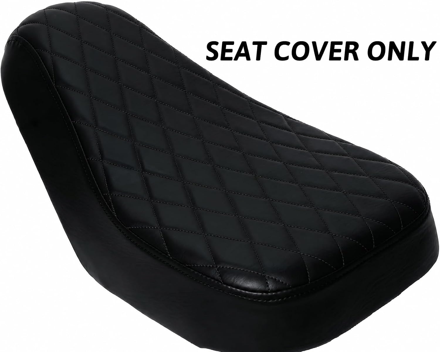 JMCHstore Black Diamond Stitch Retro Mini Bike Seat Cover for Coleman B200R B200C B200V RB200 Realtree RT200 MEGA Moto B212 MAX Cushion Replacement Parts
