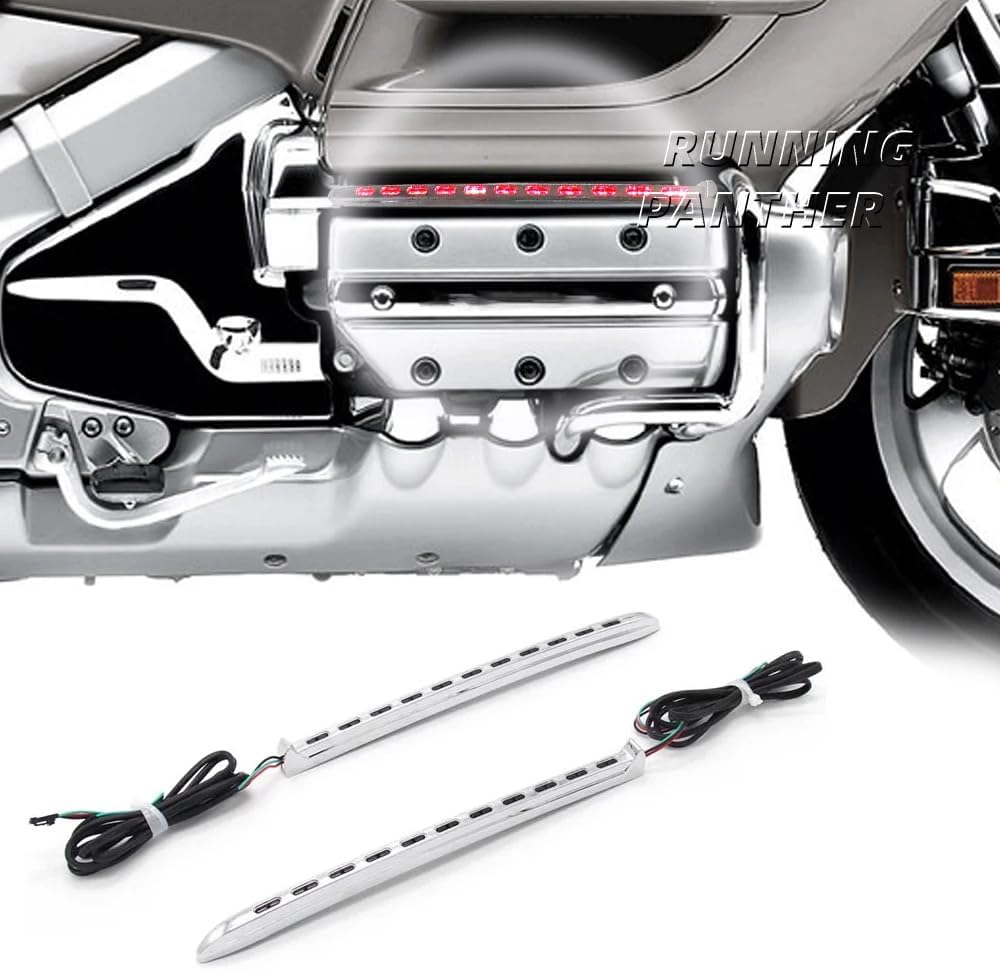 For Honda Goldwing GL1800 2001 2002 2003 2004 2005 2006 2007 2008 2009 2010 Left Right LED Running Fairing Light
