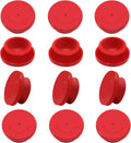 CheeMuii 12 PCS Hubcap Rubber Plugs 1-1/8" Wheel Fit for Trailer Hub Cap Replace Stemco 359-5990 Fit for Stemco 343-4009 343-4024 etc