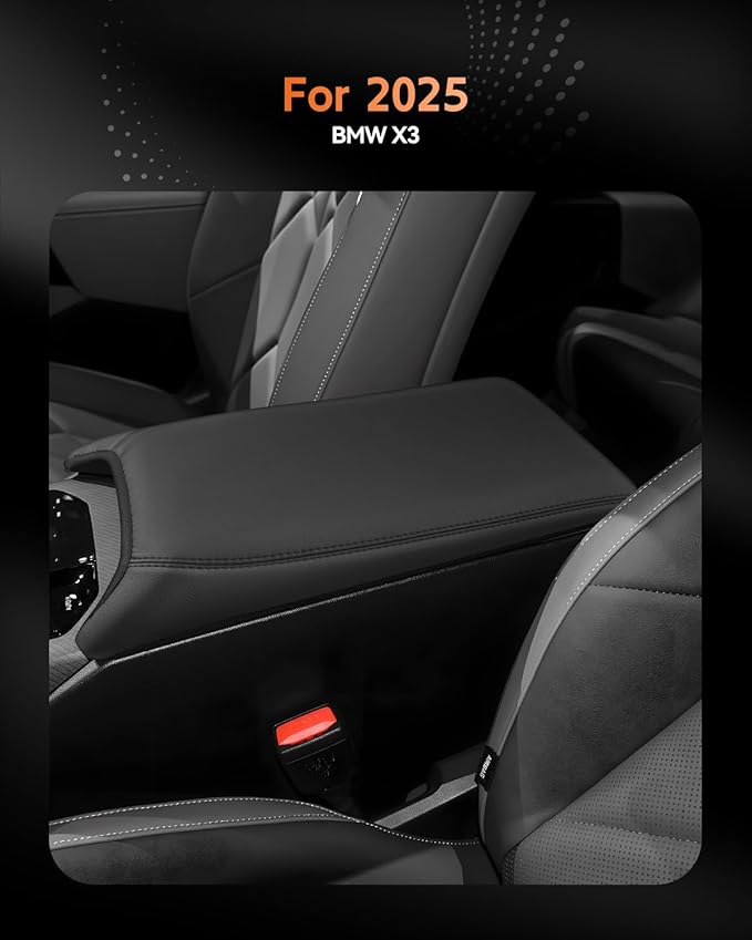 CDEFG for 2025 2026 BMW X3 Center Console Cover Armrest Box Cover for X3 - Image 2