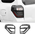 JWWY Tail Light Cover for Toyota 4Runner 2014–2023, Rear Light Lamp Protective Guard Trim Exterior Accessories,2pcs Black