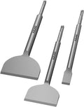 azuno sds plus chisel set, 3pcs tile removal, main product view