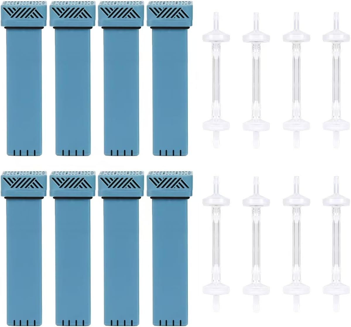 (8pcs) replacement filter cartridge & check valve maintenance, main product view