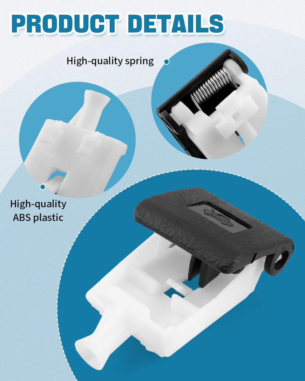 5360152010 Front Hood Latch Release Lever Handle Fit for Toyota Corolla 2007 2008 2009 2010 2011 2012 2013 2014 2015 2016 2017 2018 2019 2020 2021 2022 2023