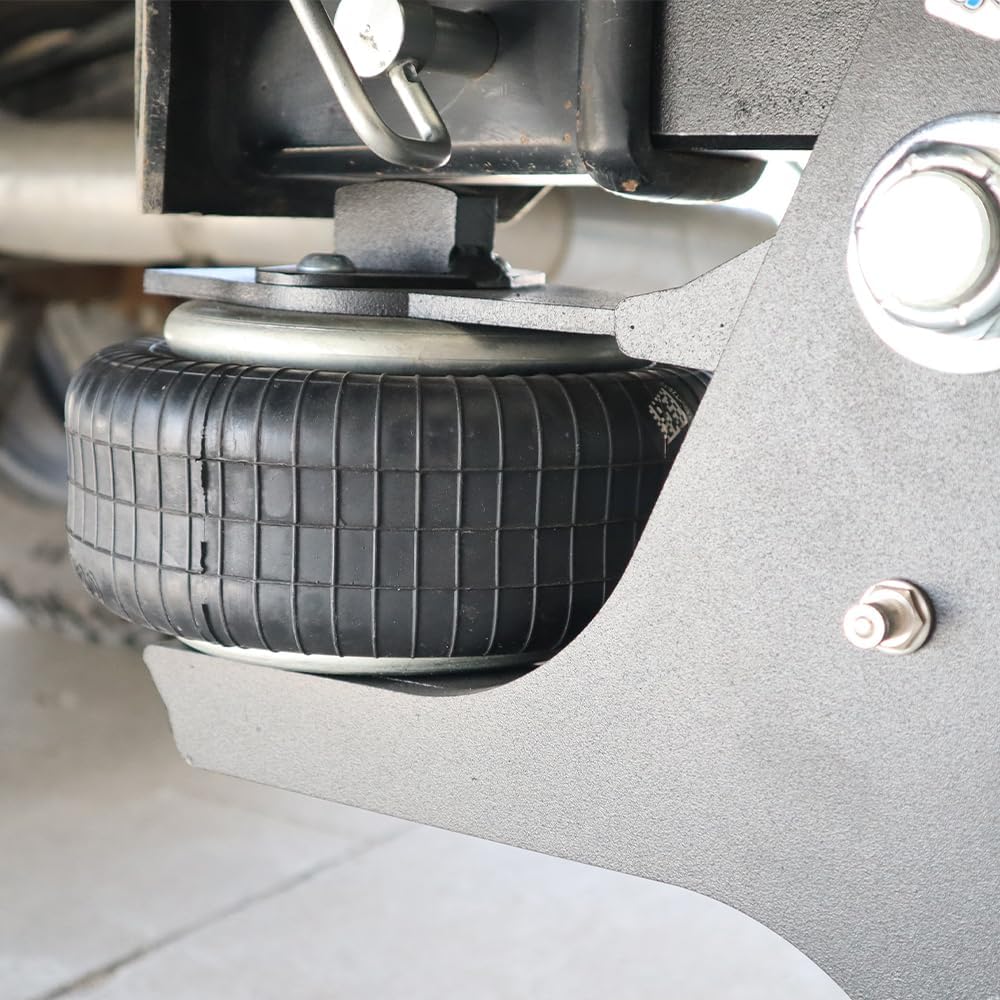 Shocker HD Max Black Super Drop Air Hitch Farm Mount Tow Kit - Fits 2-1/2" Hitch - Black Combo 2" & 2-5/16" Balls, Pintle, Drawbar & Clevis - 20,000 lbs