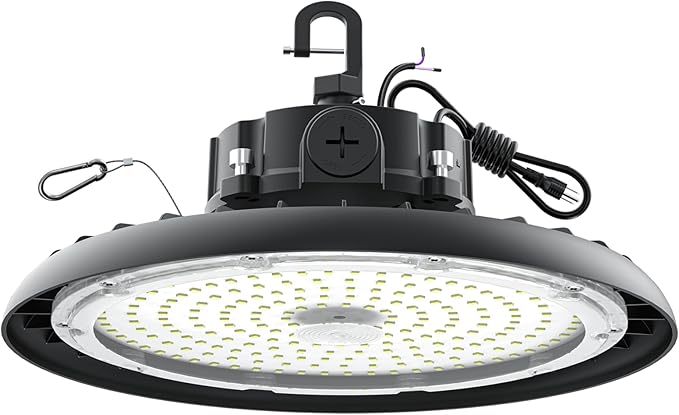 AIKVSXER LED High Bay Lights 180W UFO Shop Lights 32400LM 6000K Commercial Bay by AIKVSXER