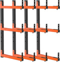 27" lengthened lumber storage rack, 6-hole adjustable wall, main product view
