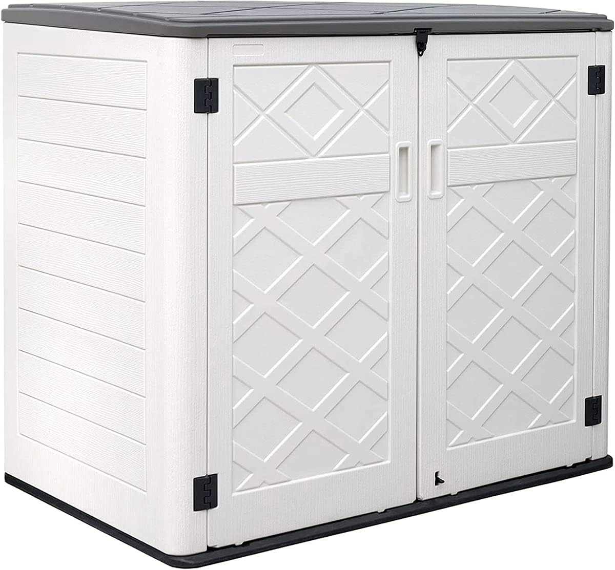 kinying larger outdoor storage shed weather resistance, horizontal, main product view