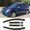94076 Side Window Wind Deflector, Dark Smoke Window Visors fit by Deebior