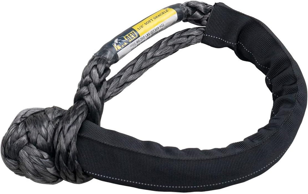 AEV Full-Size Expedition Recovery Kit for Full Size Trucks & SUVs Includes 4" Recovery Strap + Kinetic Recovery Rope + Winch Extension Rope + Snatch Block + 1/2" Soft Shackles + More
