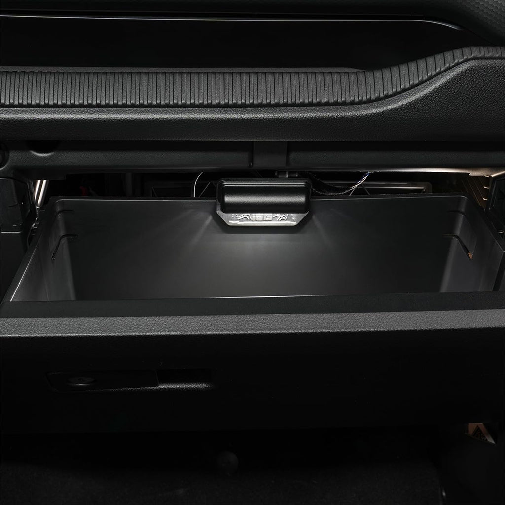 IAG Glove Box LED Light for Ford Ranger/Ranger Raptor 2024+ | Lights your glove box, plug-and-play install, no wiring or drilling, auto on/off timer