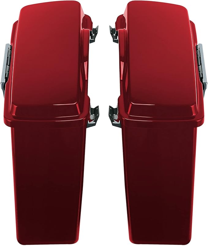 Green-L Red Hard Saddlebags Fit - Image 4