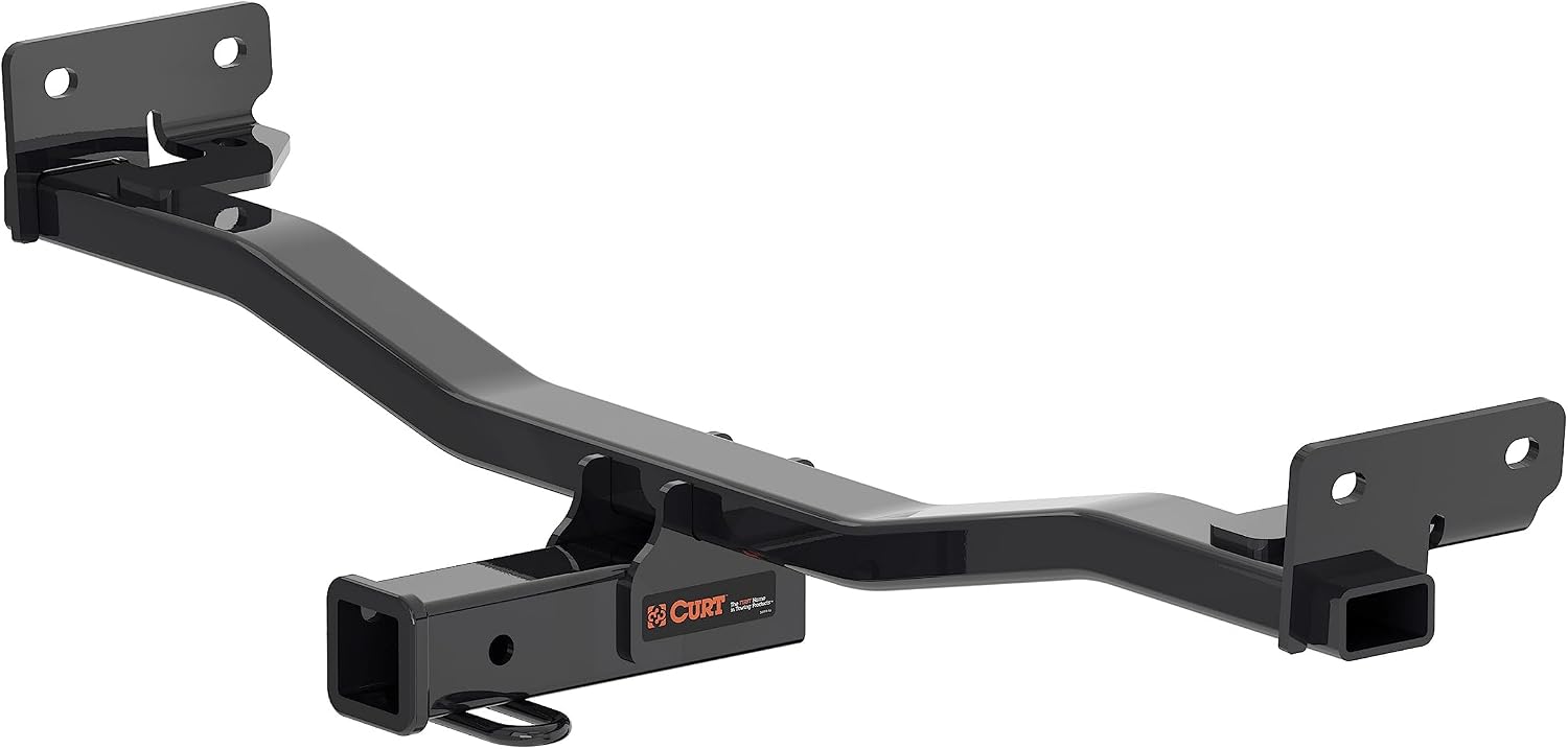 CURT 13485 Class 3 Trailer Hitch, 2" Receiver, Fits 2022-2026 Hyundai Tucson, 2023-2026 Kia Sportage, 3,500 lb GTW, 525 lb TW, Custom Fit, Steel Tow Hitch, A-Coat and Powder Coat, SAE J684 Tested
