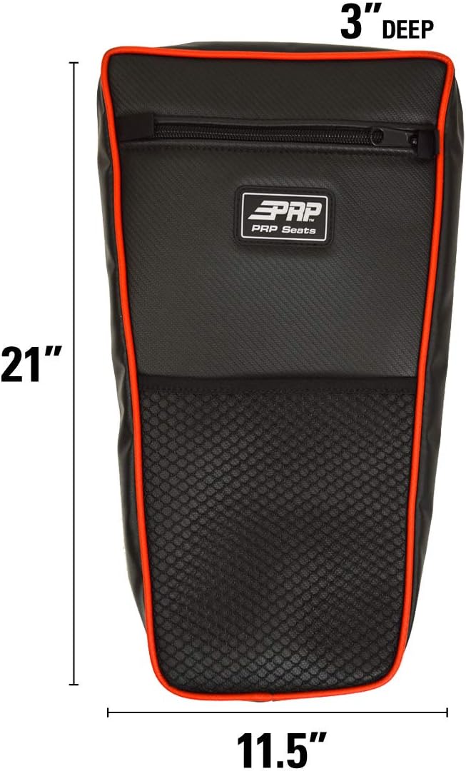 PRP Seats E34-210 Center Bag for Polaris RZR, Black