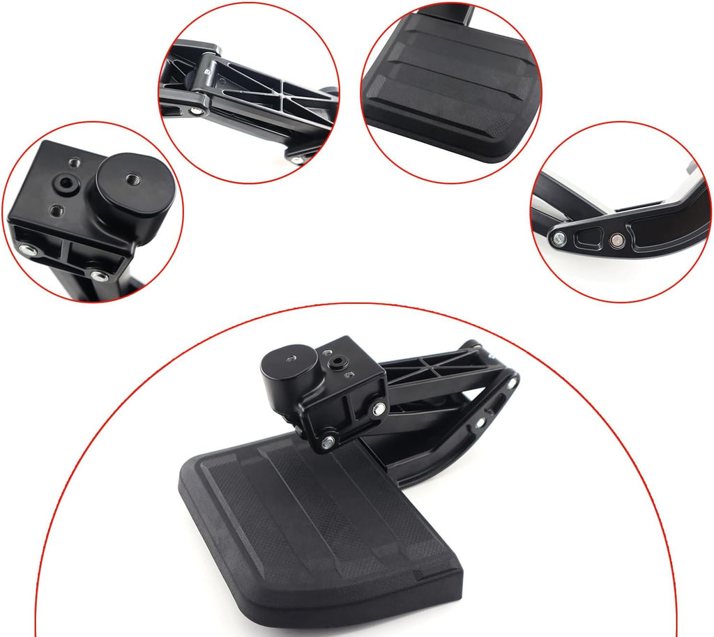 Rear Bed Step Tailgate Bedstep Compatible with Toyota Tacoma 2024 2025 2026, Folding Truck Step Retractable Bumper Tailgate Step Replace pt392-35920
