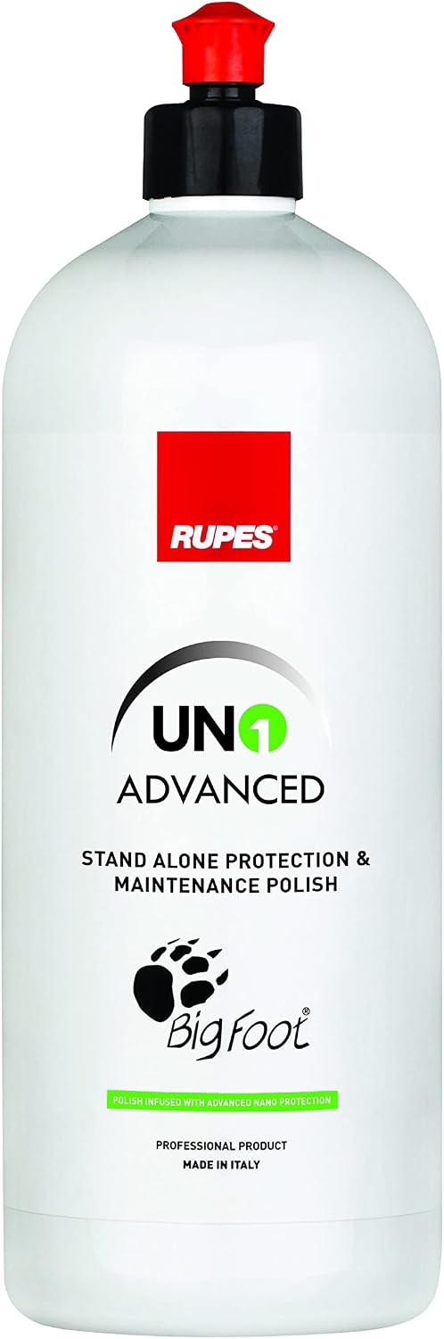 RUPES Stand Alone Protection & Maintenance Polish, 1000mL/33.8oz, Single Bottle