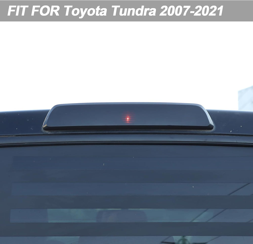 3rd Brake Light Third High-Position Center Blackened Shell Cover for Toyota Tundra 2014-2021