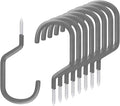 SMARTOLOGY 8 Pack Bike Hanger Storage Hook Rack, Heavy Duty Large Screw in Hooks by SMARTOLOGY
