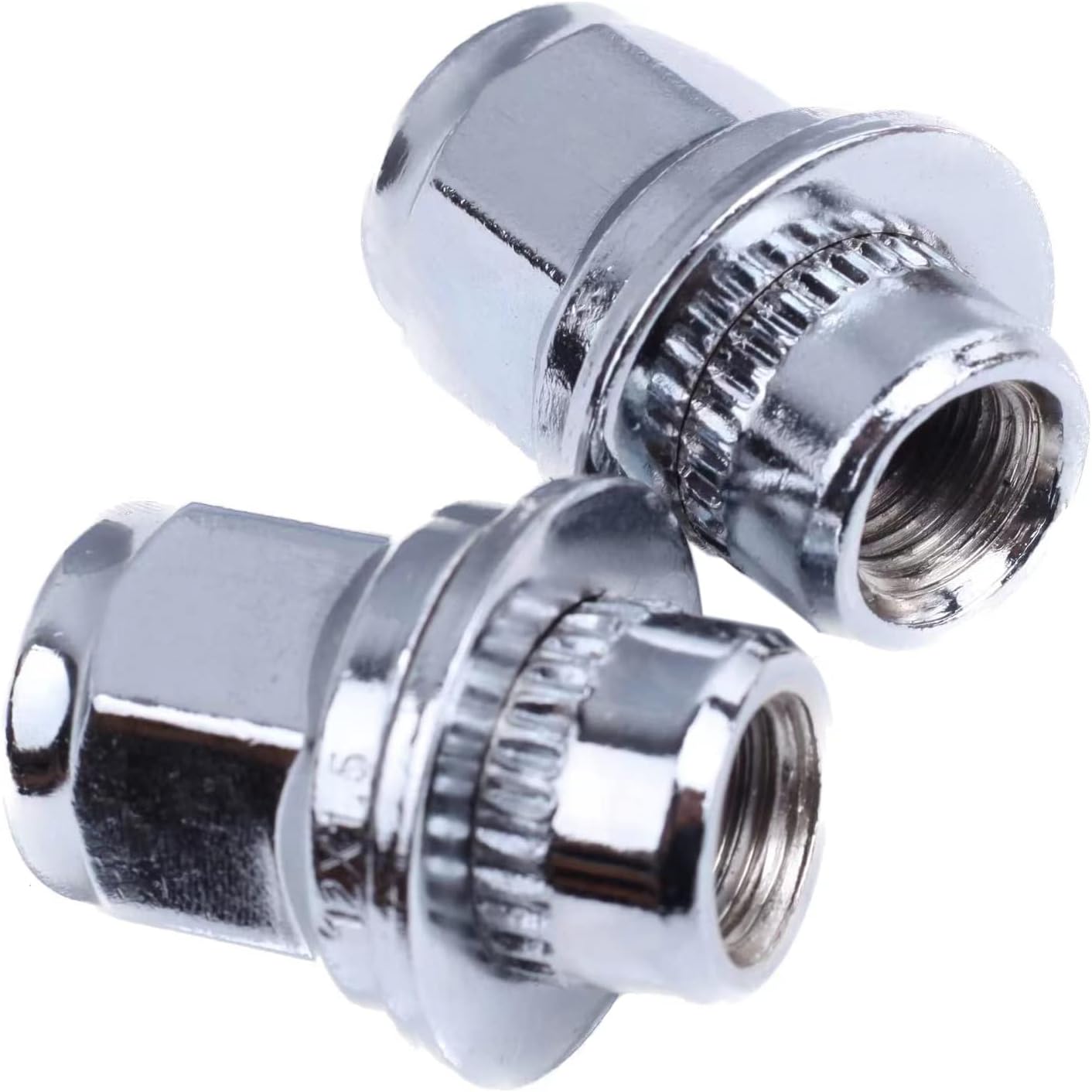 12x1.5 Lug Nuts 20 Pcs Chrome Closed End Mag Style Lug Nuts with Washer 13/16" (21mm) Hex Compatible with Toyota Camry/Corolla/Tacoma Lexus
