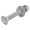 3/8" x 3-1/2" (50 pack) galvanized carriage bolt, main product view