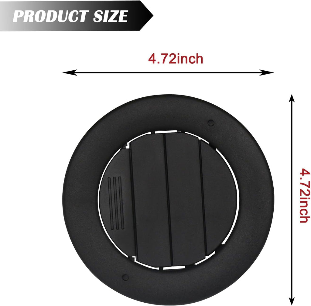 Roof Air Conditioning Vent Covers | Compatible with 2011-2015 Ford Explorer Expedition,2011-2019 Lincoln MKT Navigator Inner Accessories | Replaces BL1Z-19893-AA BB5Z-19893-CA Ceiling Fan Grilles