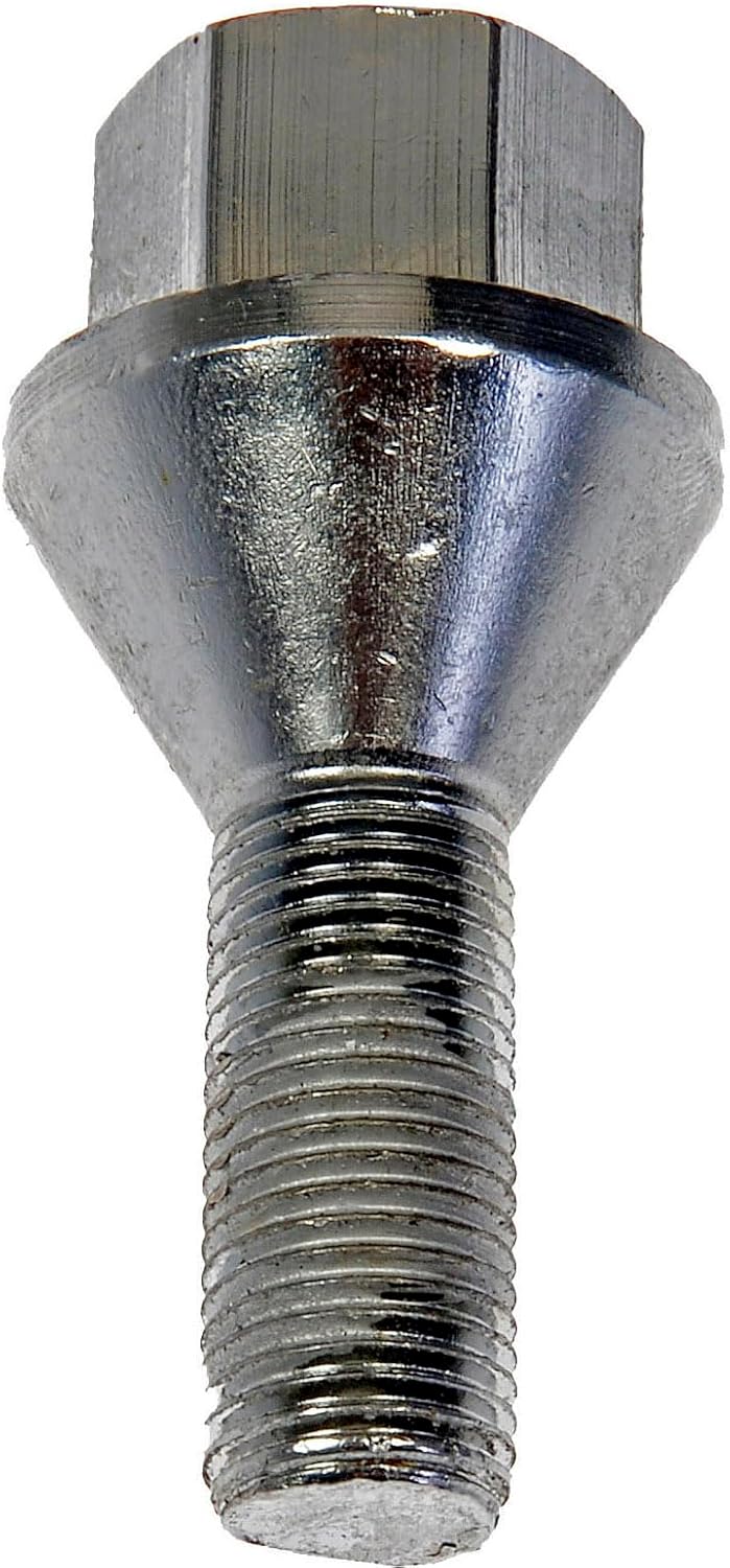 Dorman 611-005 M12-1.25 Wheel Bolt - 19 mm Hex, 23 mm Thread Length Compatible with Select Chrysler/Dodge/Jeep Models, 5 Pack (OE FIX)