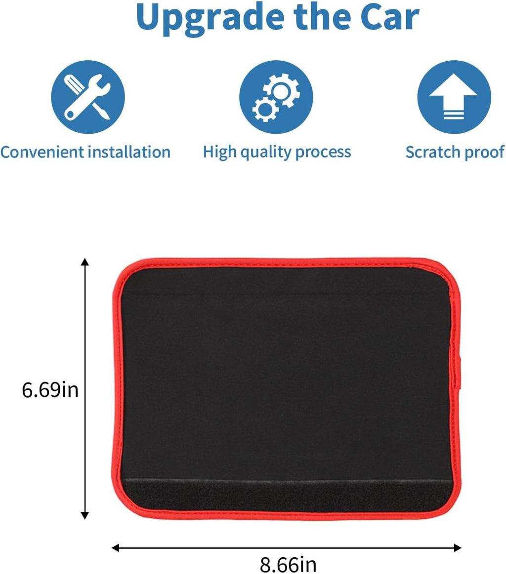 for Jeep JK Passenger Grab Handle Protector Cover Fit for Jeep Wrangler JK JKU 2011-2017 Black Red Interior Accessories 1pc