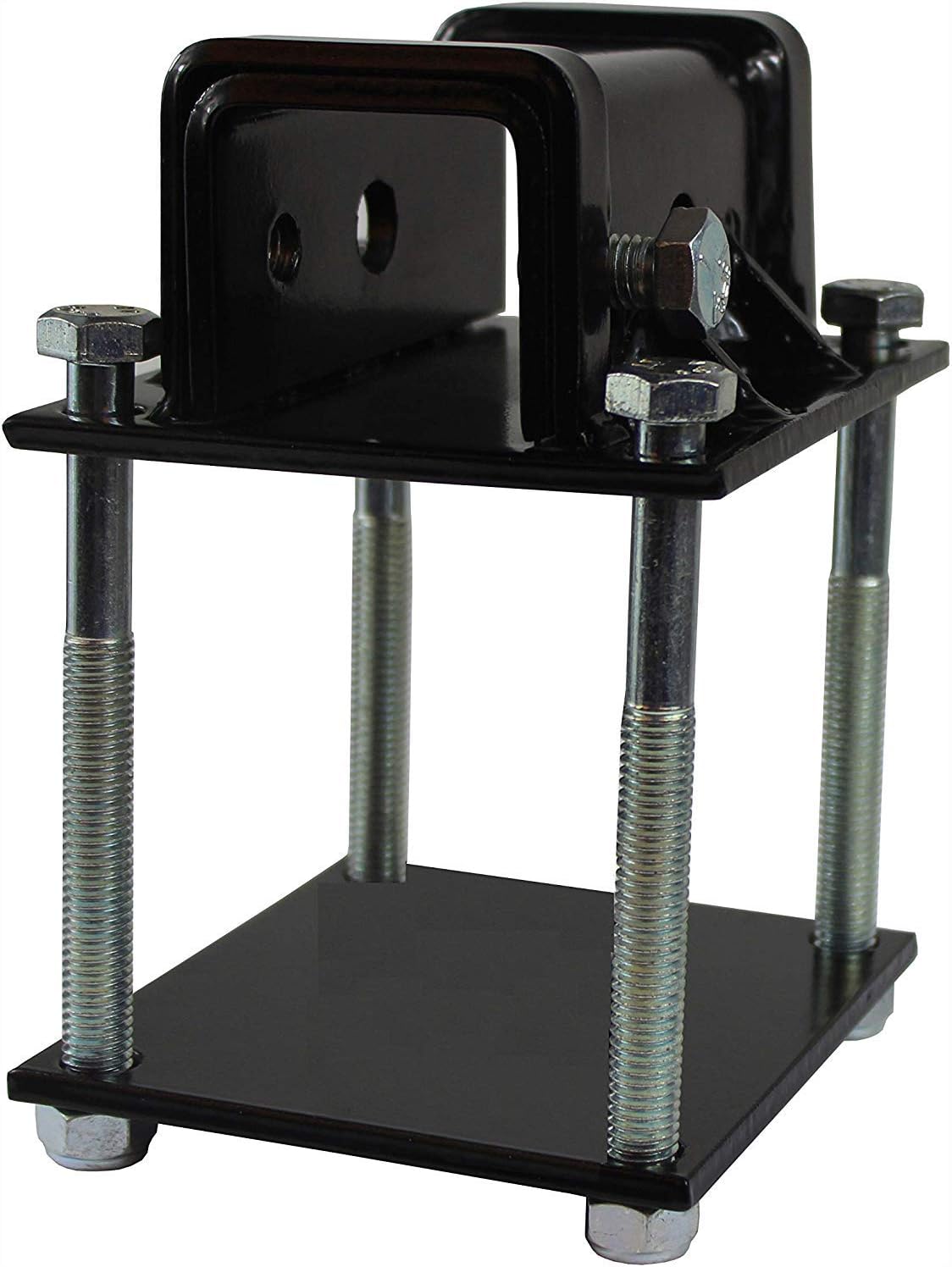 MaxxHaul Aluminum Cargo Carrier 500 lb. Capacity with 2" Hitch Receiver Adapter for RV Bumper 200 lb. Capacity