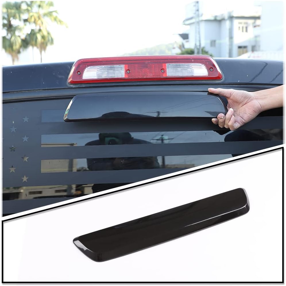 3rd Brake Light Third High-Position Center Blackened Shell Cover for Toyota Tundra 2014-2021