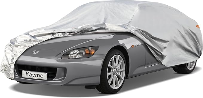 Kayme 6 Layers Car Cover Custom Fit by kayme