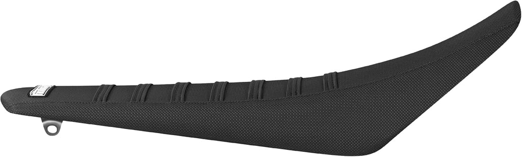 Enjoy Mfg Seat Cover - Compatible with Yamaha 2005-2006 WR250F/WR450F #489 (All Black with Black Ribs)