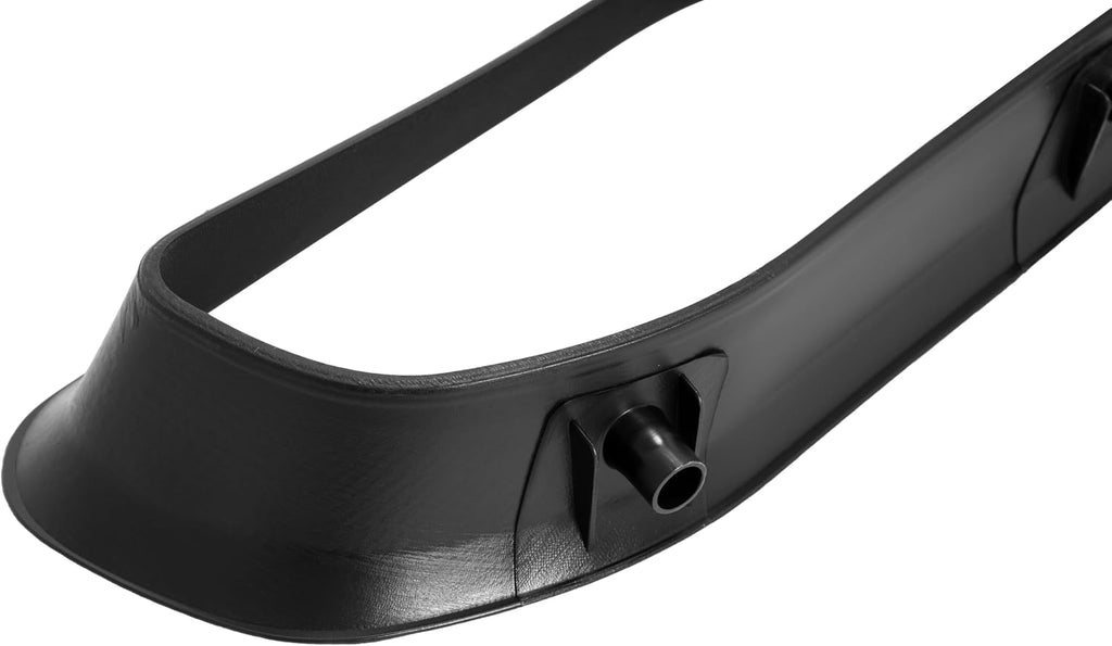 ALMULOO Tow Hook Bezel Kit Compatible with 2019-2024 Ram 1500 DT Front Bumper Tow Hook Cover Replacement for 68274701AA, 68274701AB Left & Right Side