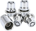5PCS M12 x 1.5 Car Wheel Lock Lug Nut Set, 4PCS Vehicle Tire Lock and 1PC Key, 00276-00900 Anti-Theft Wheel Locking Lug Nut Set, Compatible with Matrix Avalon ES 300 CT200h