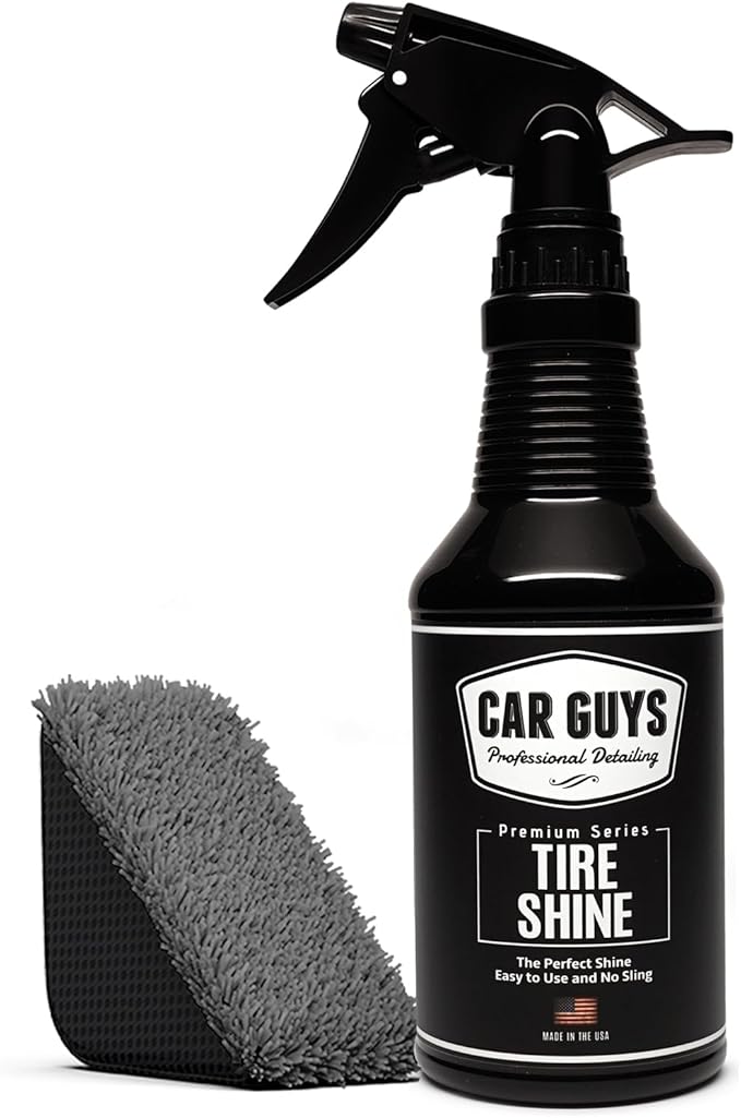 CAR GUYS Tire Shine Spray | The Perfect Shine | Durable and User Friendly Tire by CARGUYSDETAIL