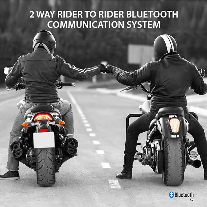 Cardo Systems FREECOM 2X Motorcycle 2-Way Helmet Bluetooth Communication System - Image 9