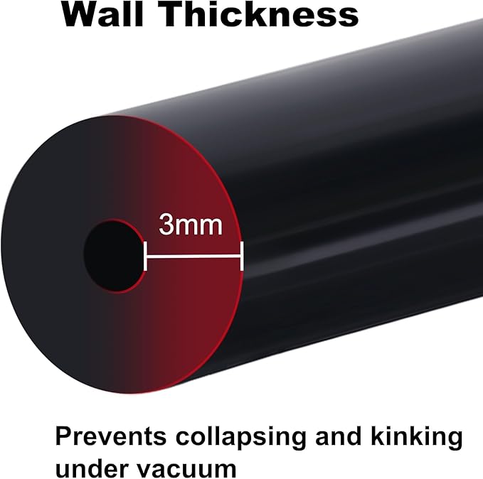 EVIL ENERGY 5/32 1/4 5/16 3/8 Silicone Vacuum Tubing Hose Line Kit 10FT 4PCS - Image 3