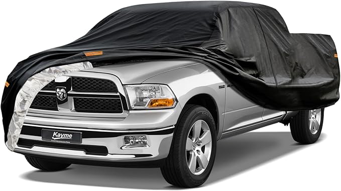 Kayme Truck Cover Custom Fit Dodge Ram 1500 Regular Cab Long Bed. Full Exterior by kayme