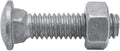 carriage bolts 5/16-18 x 1-1/4": galvanized bulk chain, main product view