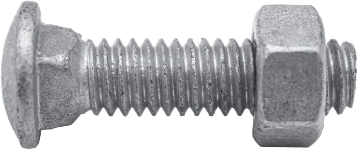 carriage bolts 5/16-18 x 1-1/4": galvanized bulk chain, main product view