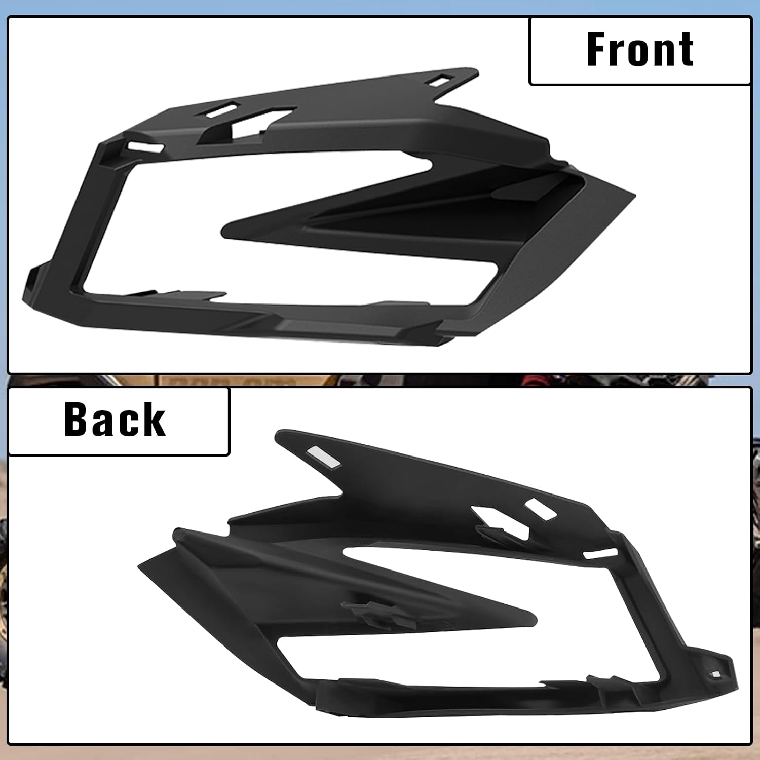 Right Tail Light Cover for X3, Passenger Side Rear Brake Stop Light TailLight Cover Bezel Panel for Can-Am Maverick X3 XDS XRS Max Turbo R 2017-2023 Accessories(1PC, Replace #6705010686)