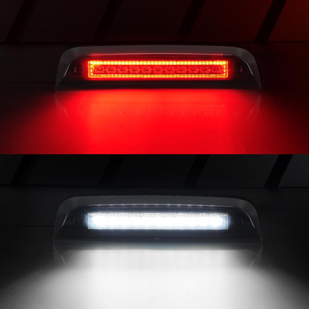 SUPAREE Third Brake Light Fit for 2014-2018 GMC Sierra/C-hevy Silverado 1500 2500HD 3500HD LED 3rd Brake Light Accessories Red LED Strobe Rear 3rd Brake Cargo Lights High Mount Stop Light