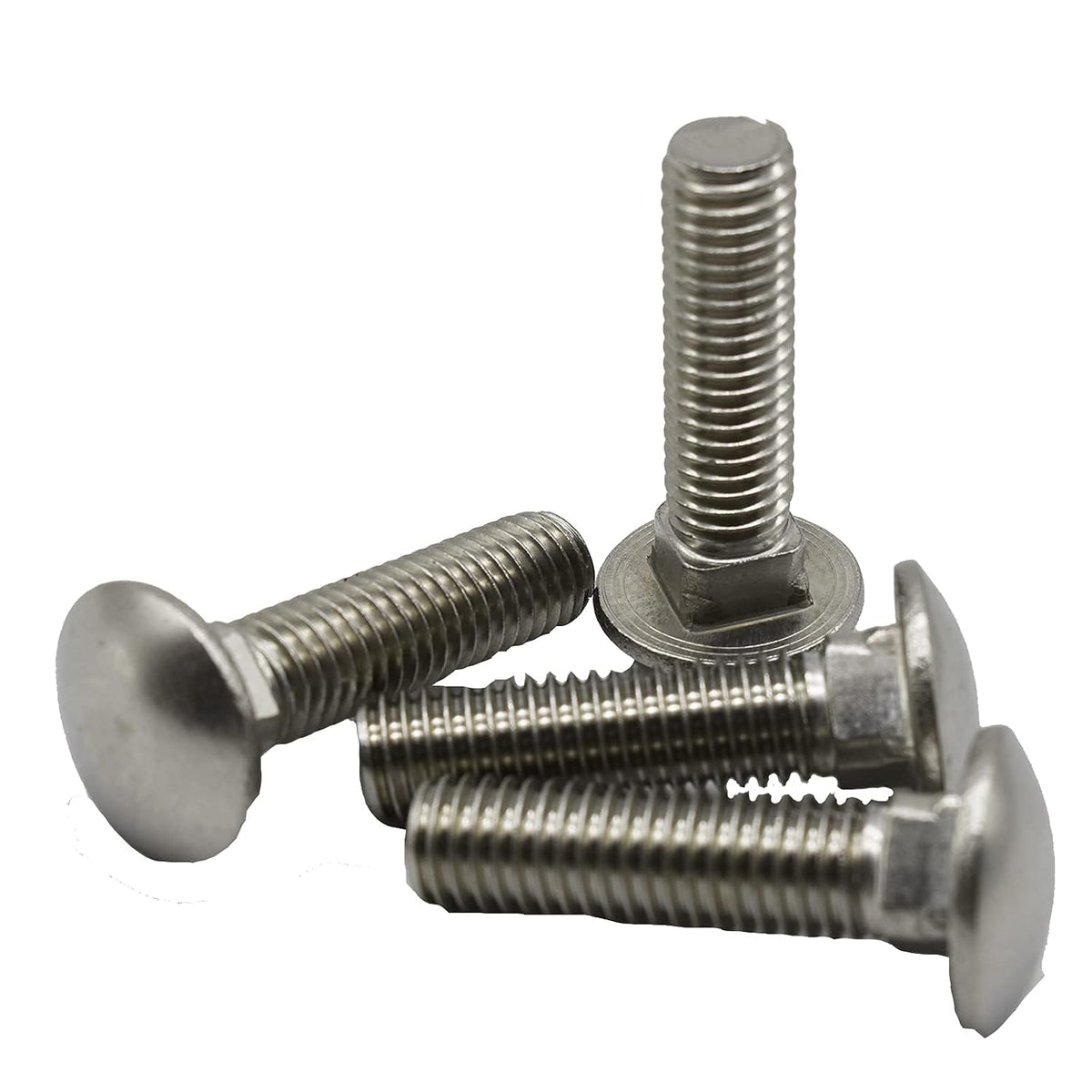 santie 18-8 stainless steel carriage bolt, 3/8-16 x, main product view
