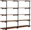 tianman industrial wall mount iron pipe shelf shelves, main product view