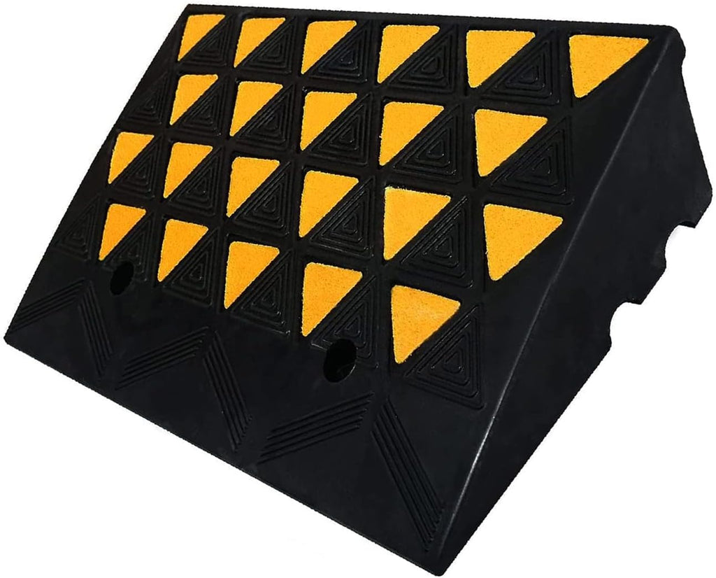 BESEA Rubber Curb Ramp 6" inch High 23.6" Length,