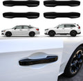 Thenice Snap-on Door Handle Cover for Honda Civic 2022-2026 -Black | Compatible with Honda Accord CR-V HRV 2023-2026 11th Gen Civic, No Tape Needed Exterior Handle Protection, Piano Black